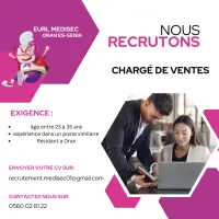 chargé des ventes