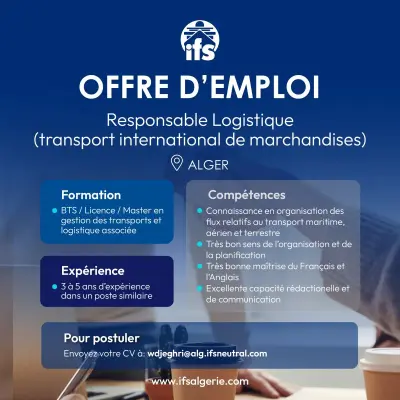 Responsable logistique