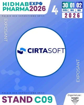 Hidhab Pharma Expo : découvrez Cirtasoft au stand C09