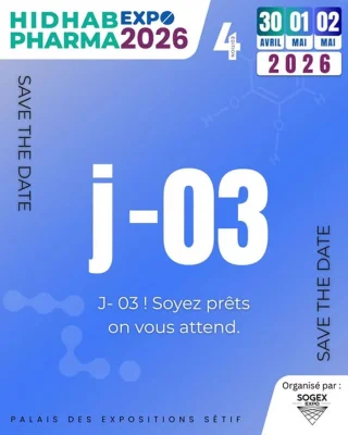 On y est presque... Plus que 72h avant Hidhab Pharma Expo