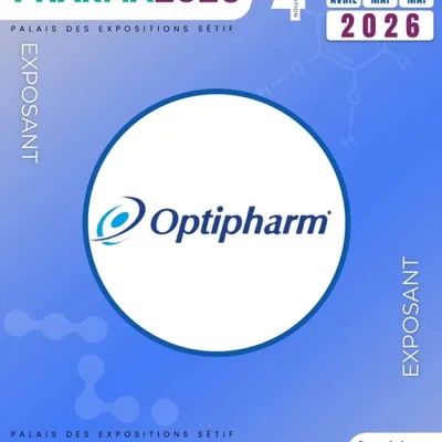 Optipharm vous donne rendez-vous à Hidhab Pharma Expo 2026