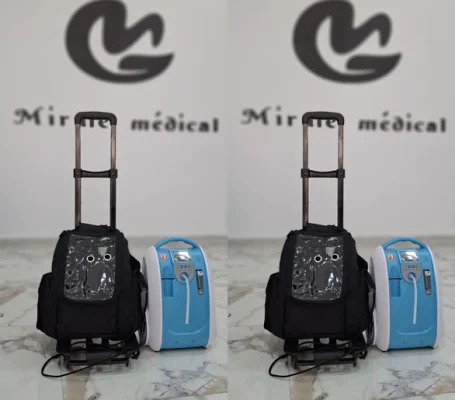 Concentrateur d’oxygène portatif – 5 Litres