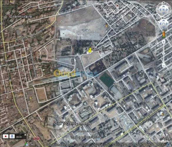 Niveaux de villa rez -de- chausser très bien située au centre ville d'elkhroub