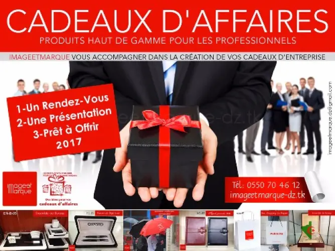 Cadeaux d'entreprise et d'affaires Hydra Alger Algérie