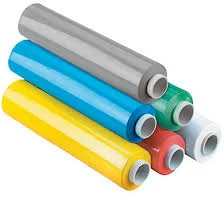 film étirable, rétractable et ruban adhésif