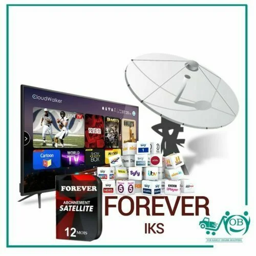 rechargement abonnement Forever IKS serveur   : Starsat , Géant ,Viark , vugo