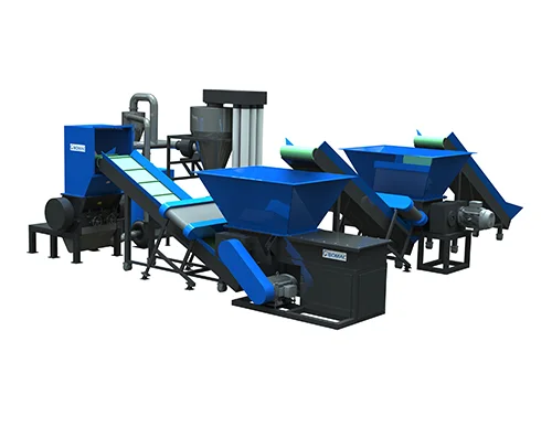 Ligne de recyclage Pneu et Plastique