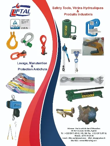Levage ,Manutention & Protection antichute ,Safetytools,Vérins hydrauliques