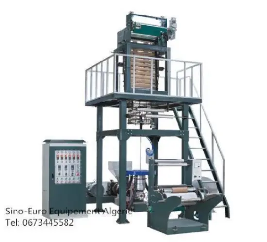 Machine de production de sac plastique