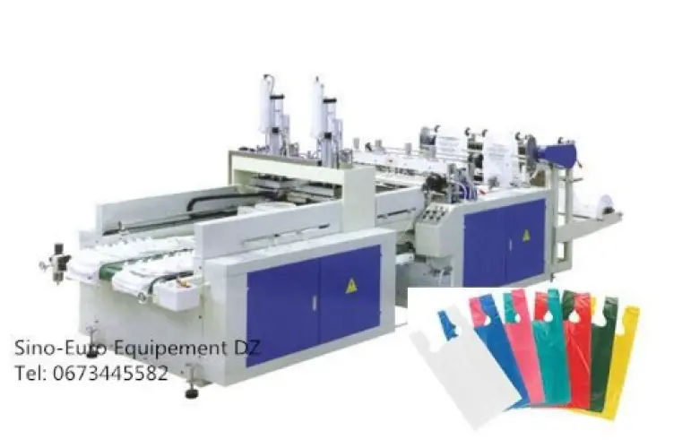 Machine de production de sac plastique