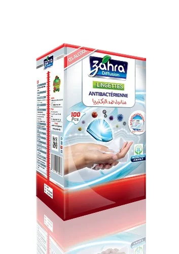 Lingette Zahra ANTIBACTERIENNE