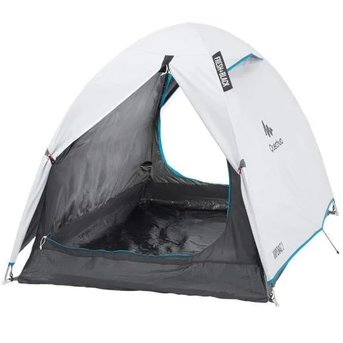 Decathlon Tente De Camping Arpenaz - 3 Personnes - QUECHUA - BLACK & FRESH
