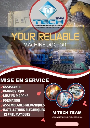 Machines d'emballage et de conditionnement , Montage et Maintenance