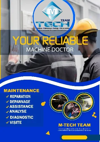 Machines d'emballage et de conditionnement , Montage et Maintenance