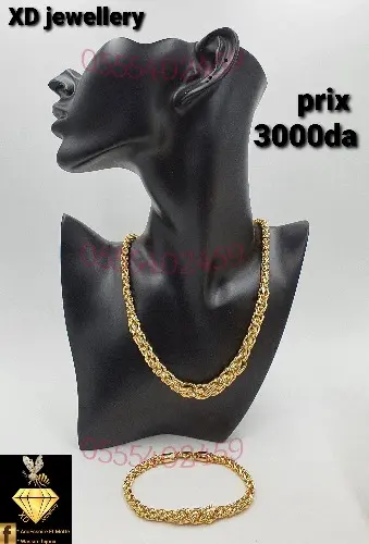 Bijoux et parure en plaqué