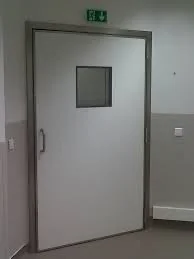 Porte 2mm salle de radiologie et scanner