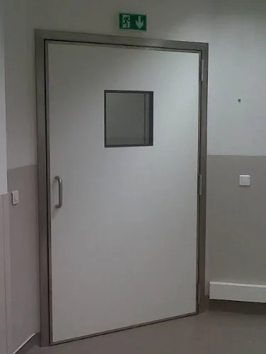 Porte 2mm salle de radiologie et scanner