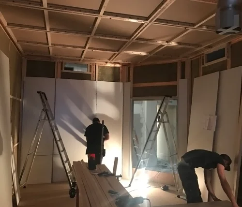 Plombage des salles radiologie et scanner