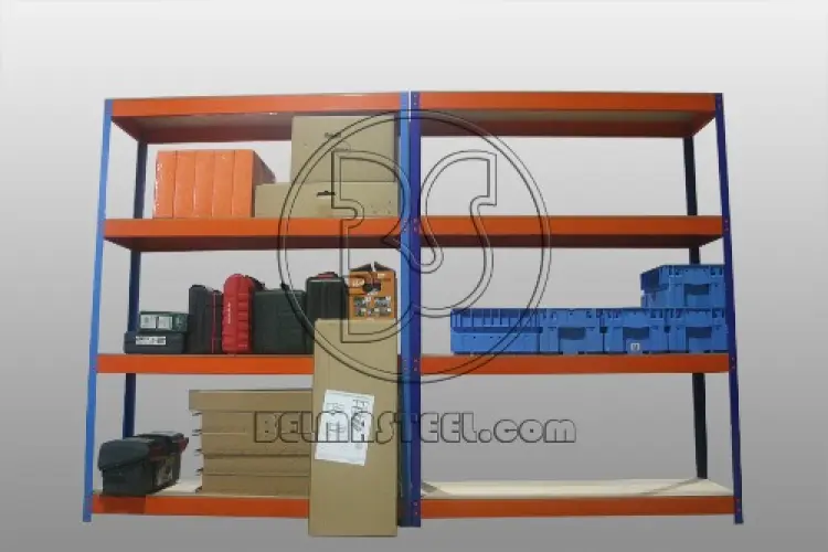 Rayonnage  Mi Lourd  Sans Boulon Eco rapide 02- Chargement Manuel