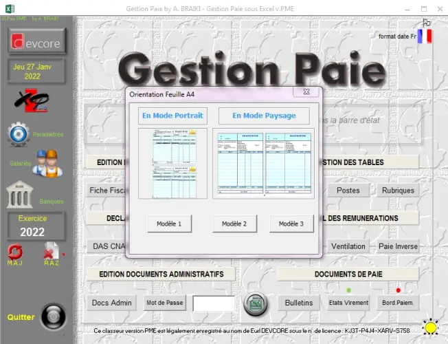 Gestion Paie