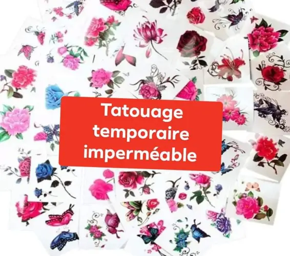 Tatouage temporaire waterproof été 2022