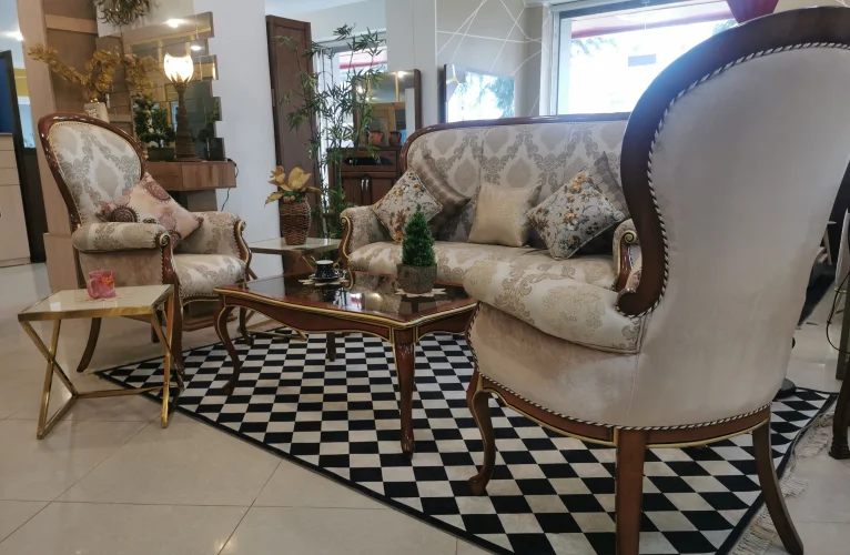 Salon gazelle avec table basse