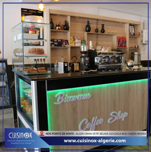 Aménagement complet d'une cafétéria ☕️