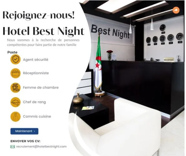 réceptionniste d'hôtel