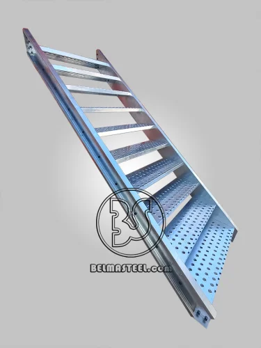 Marche Escalier Tôle Perforée Anti Dérapant
