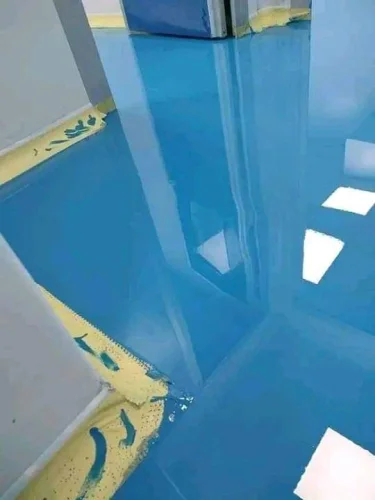 Résine époxy  chape béton