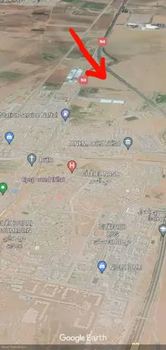 بيع ارض صالحة لبناء مصنع او بناء مشاريع سكنية