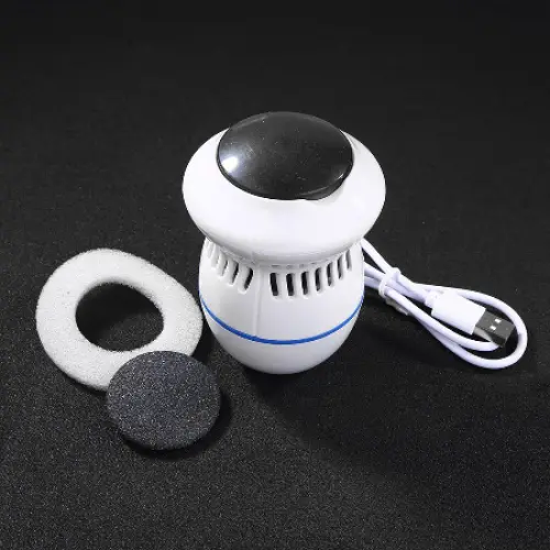 PEDI VAC Râpe à Pied et anti-Callosités avec Aspirateur Intégré “Pieds et Mains”