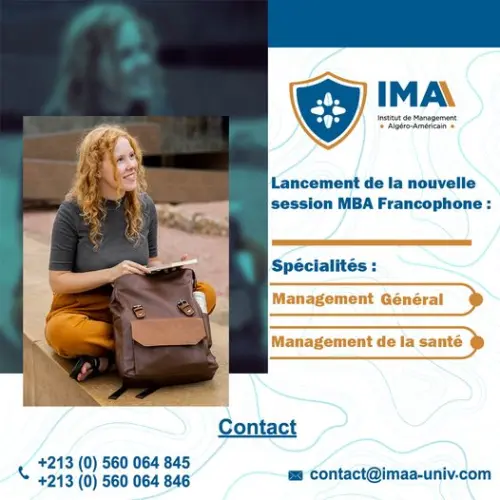 Inscrivez-vous dès maintenant à notre programme de MBA Francophone