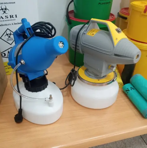 Appareils pour la désinfection : NEBUROTOR - PULVÉRISATEUR -DETROX