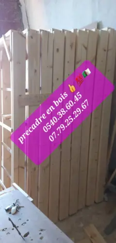 Precadre en bois Algérie