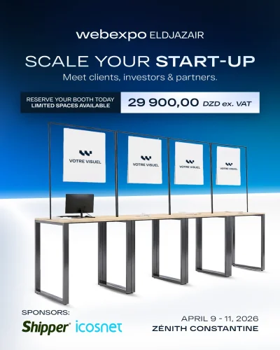 كبّر مشروعك في Webexpo El Djazair