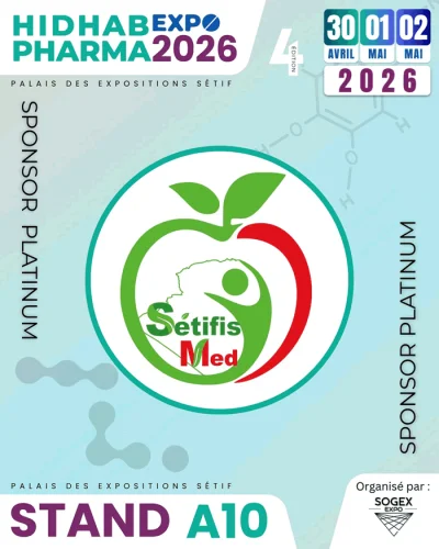 Hidhab Pharma Expo : Setifis Med, un partenaire d’excellence