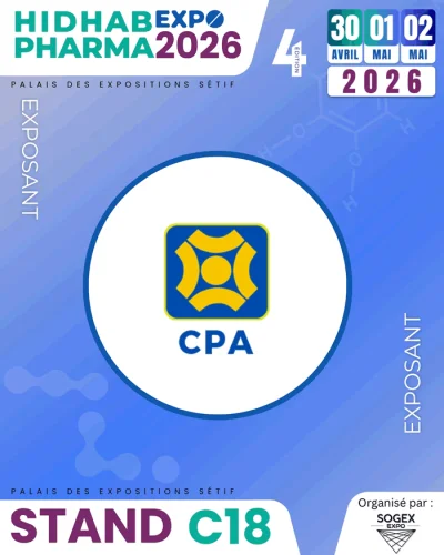 CPA Bank vous donne rendez-vous à Hidhab Pharma Expo 2026
