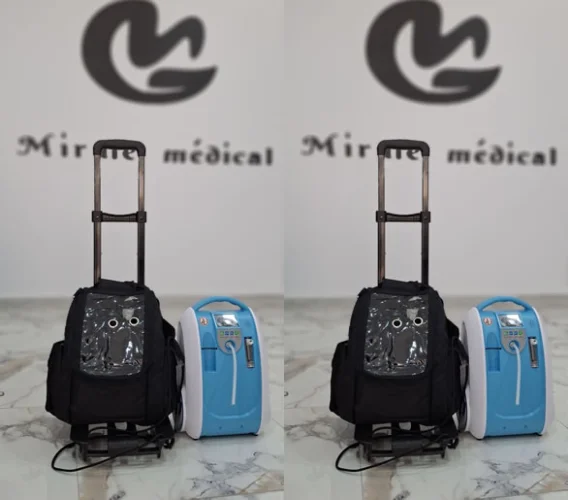 Concentrateur d’oxygène portatif – 5 Litres