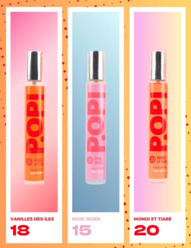 POP! — Trois parfums, trois sensations
