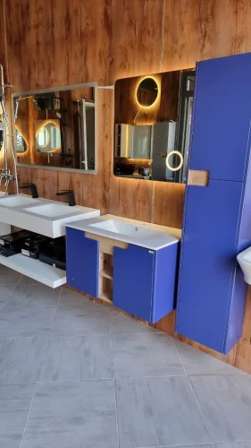 Vasc en corian avec box Mono bloc - Made in Bladi