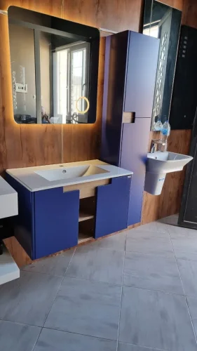 Vasc en corian avec box Mono bloc - Made in Bladi