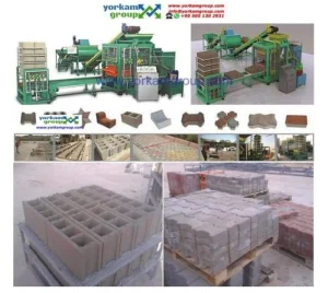 Machine de fabrication de parpaing avec deux mortiers