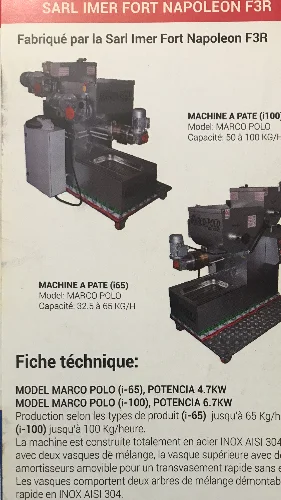 Machine à pâte