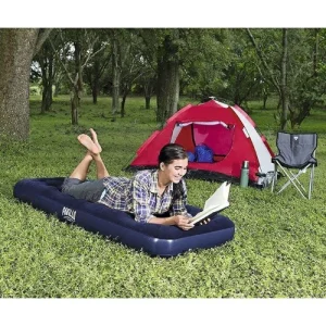 Bestway Matelas Gonflable - 1 Place - 185 x 76 x 22 Cm - Bleu