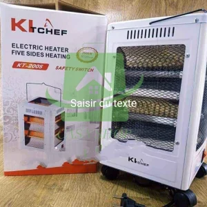 مدفأة كهربائية 5 وجوه عالية الجودة