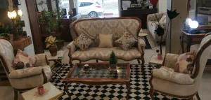 Salon gazelle avec table basse