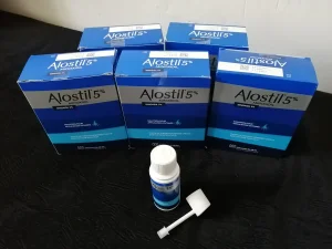 Alostil 5% منتوج لنمو الشعر  وضد التساقط