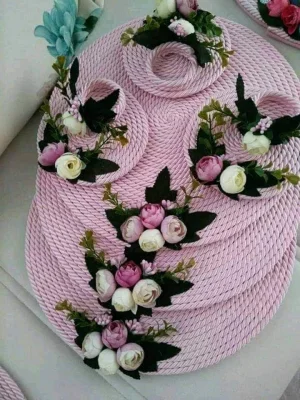 مفارش الصحون التركية