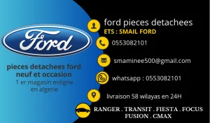FORD RANGER PIECES DETACHEES